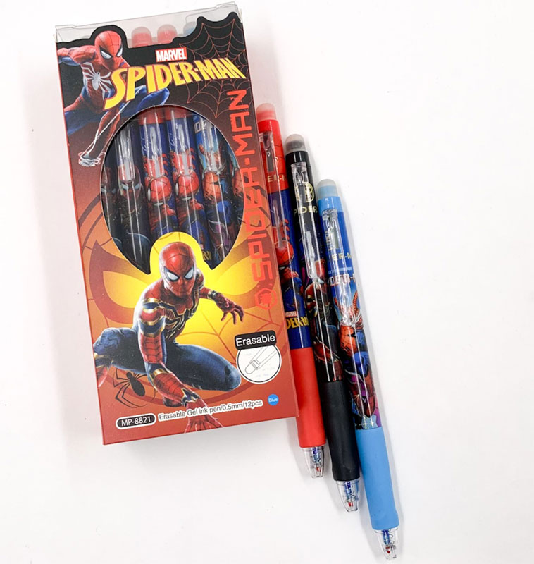 Caneta Apagável Homem Aranha
