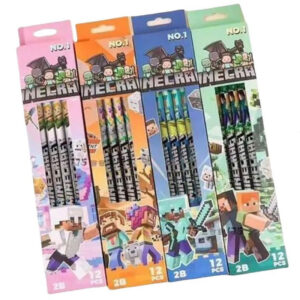 Kit 4 Lápis HB Minecraft
