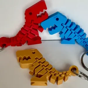 Chaveiro Dino Articulado