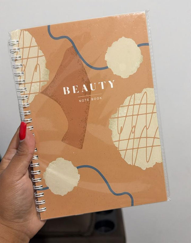 Caderno Espiral Beauty (unidade)
