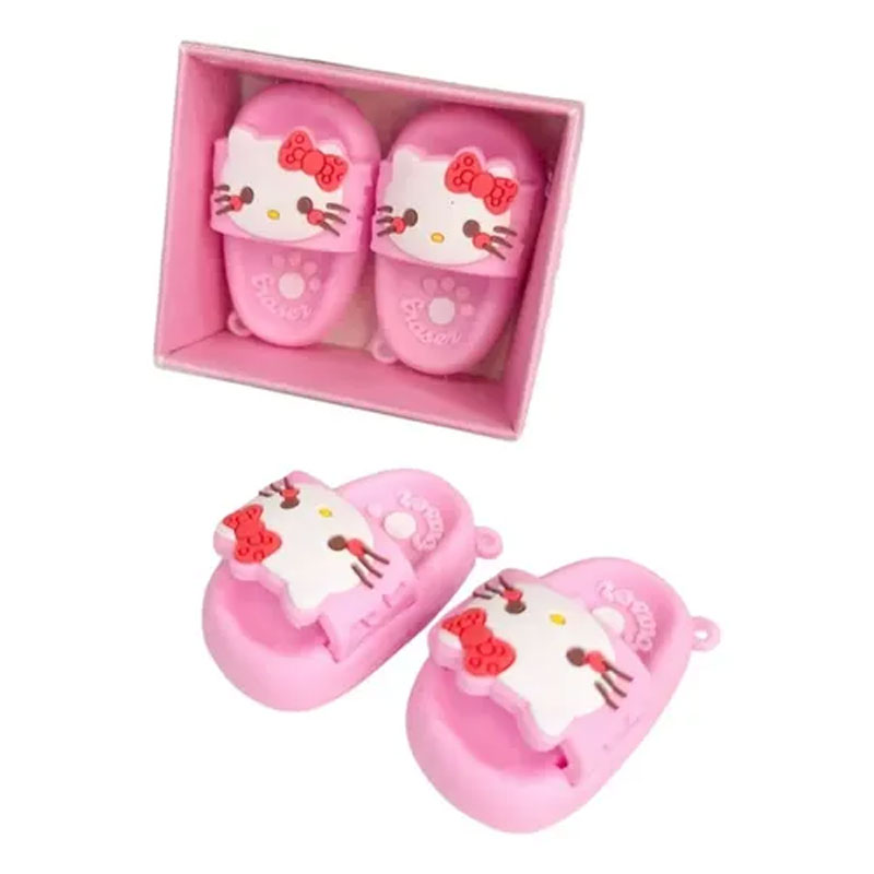 Borracha Chinelinho Hello Kitty (par)