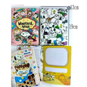 Caderno Espiral Snoopy