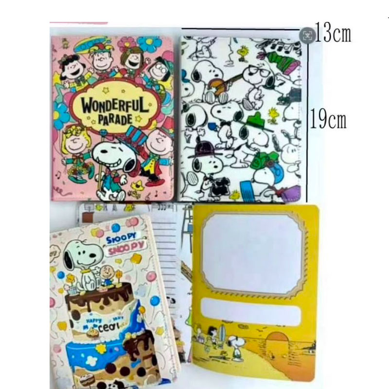 Caderno Espiral Snoopy