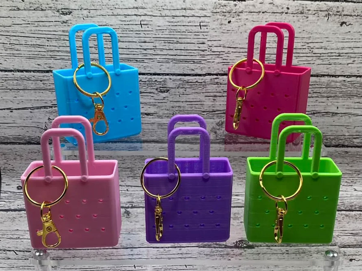 Mini Chaveiro Bolsa Bogg