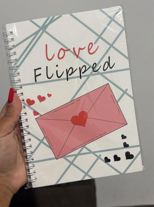 Caderno Love Flipped (unidade)