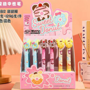 Caneta Clic Donuts Apagável