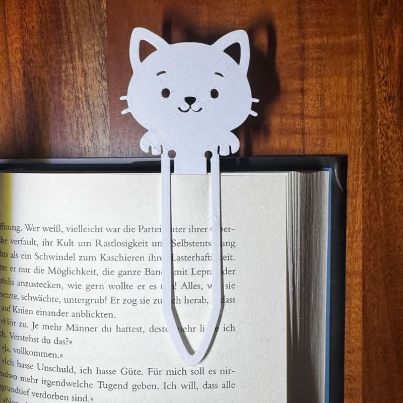 Marcador de Página Gato
