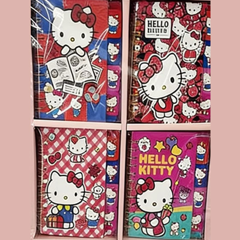 Caderneta Decorada Hello Kitty