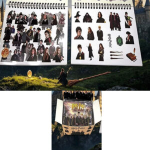 Caderno de Adesivos Harry Potter