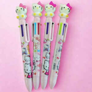 Caneta 6 Cores Hello Kitty (unidade)