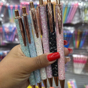 Caneta Luxo Brilho Strass (unidade)