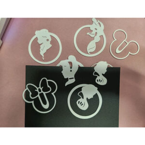 Kit 4 Clips para papel Disney