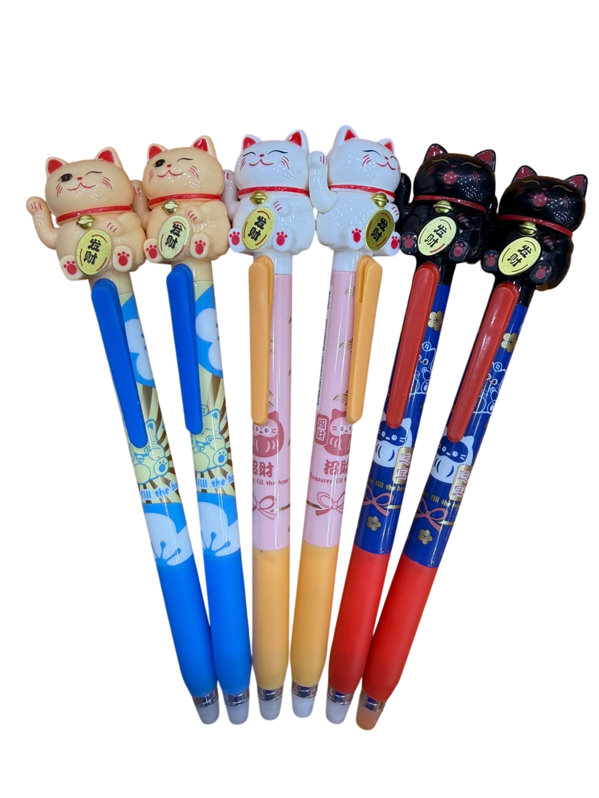 Caneta Apagável Gato Fofo (unidade)