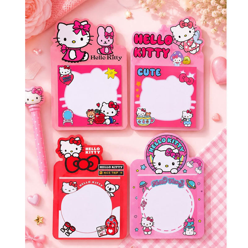 Notas Adesivas Pandinha Hello Kitty