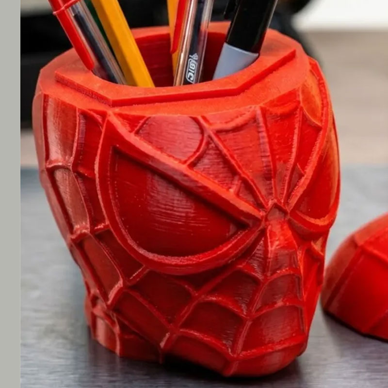 Porta Caneta Homem Aranha