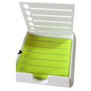 Porta Post-it com Gabarito