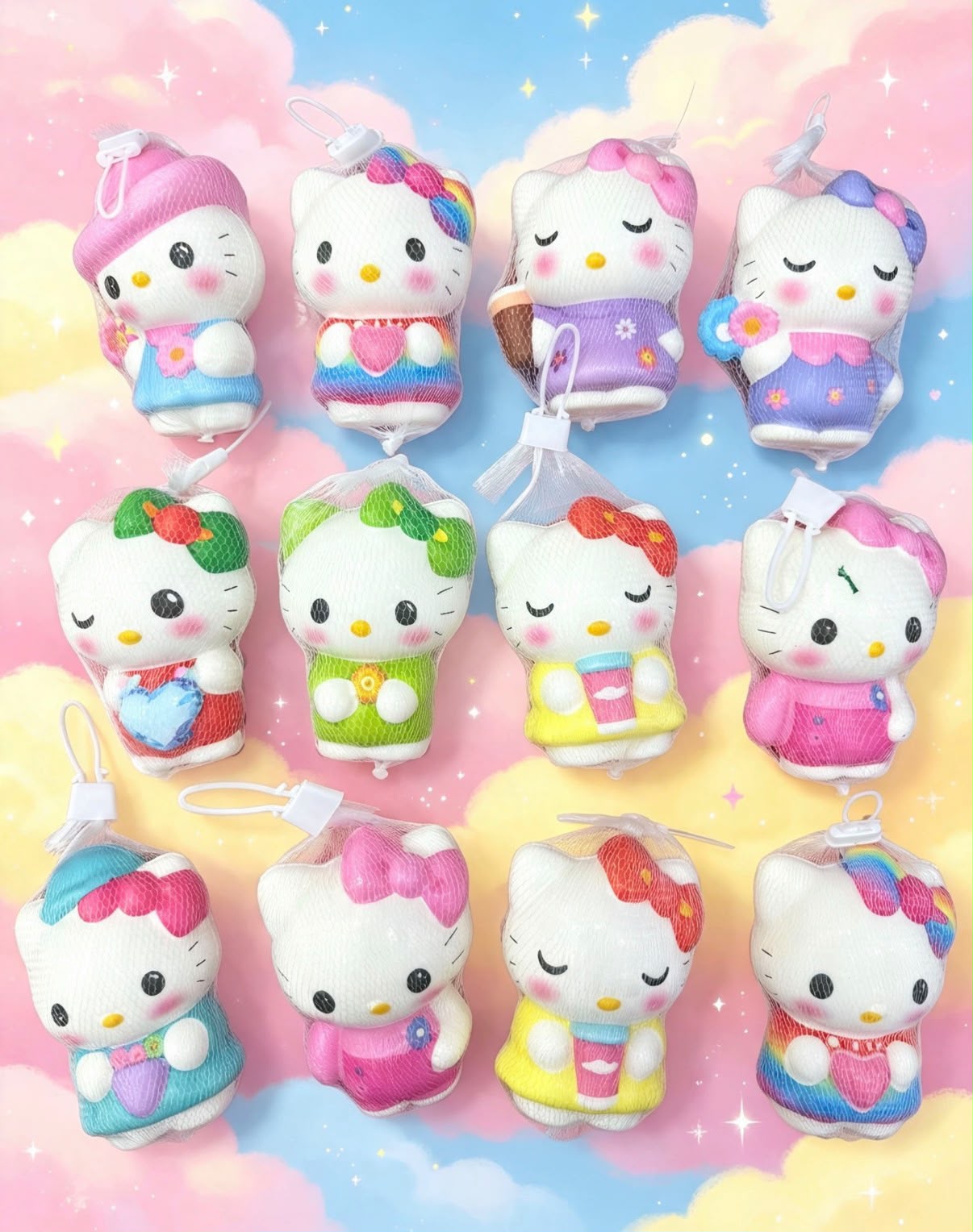 Squishy Hello Kitty (10 cm) - (unidade)