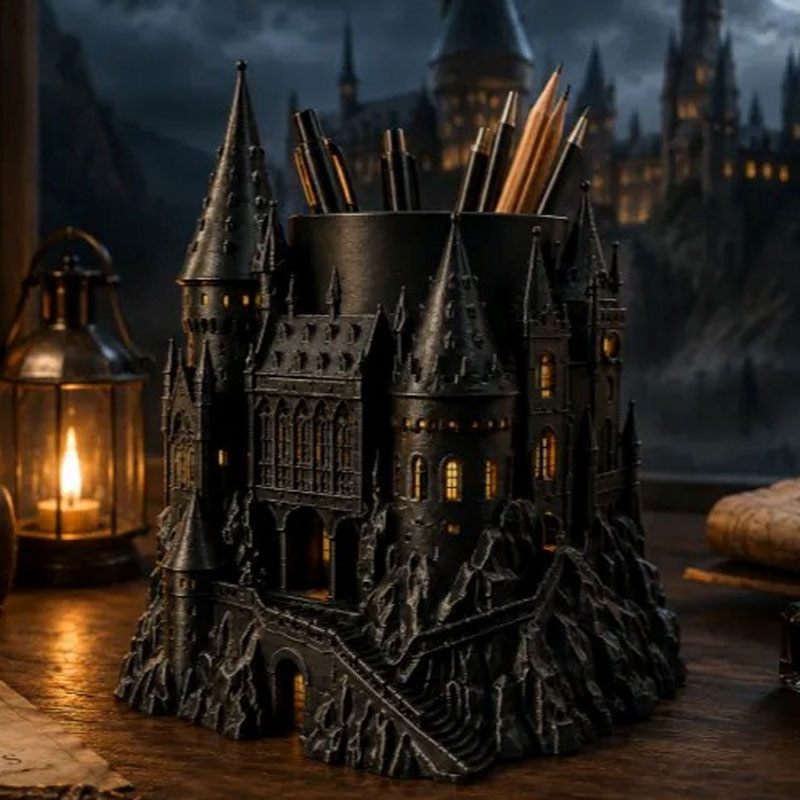 Porta Caneta Hogwarts Harry Potter Modelo 2