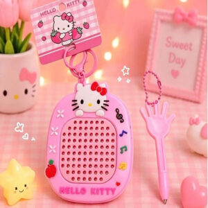 Chaveiro c/ Prancheta Magnética Hello Kitty