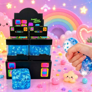 Squishy Ice Cuco Marshmallow Glow Glitter(unidade)