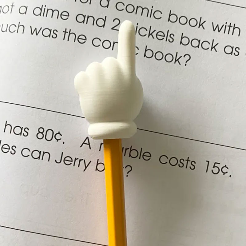 Kit 3 Dedos Apontadores para Leitura