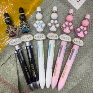 Caneta 4 Cores Patinhas