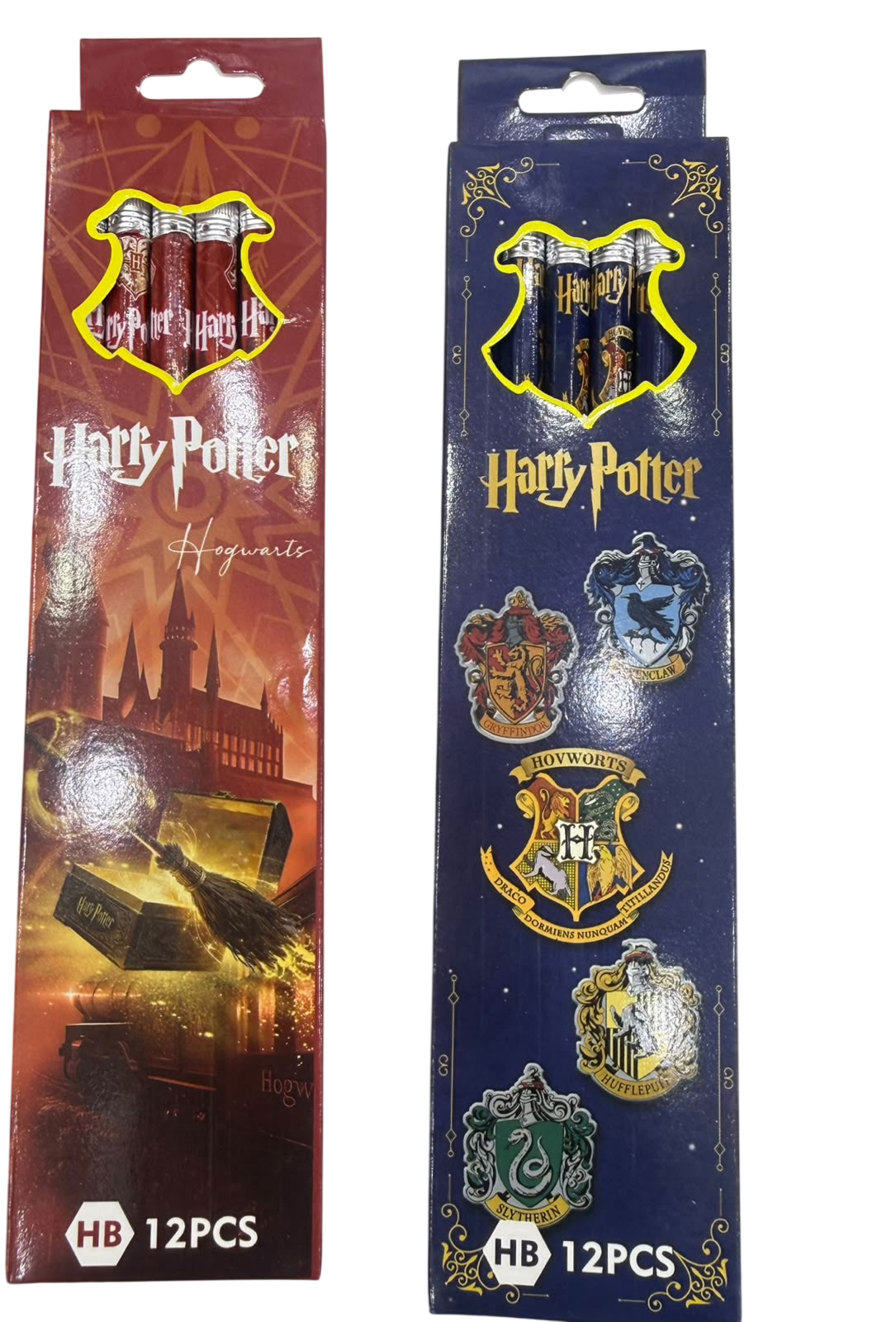 Kit 4 Lápis HB Harry Potter