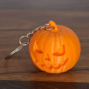 Chaveiro de Abóbora de Halloween