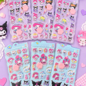 Adesivos em Relevo 3D Sanrio