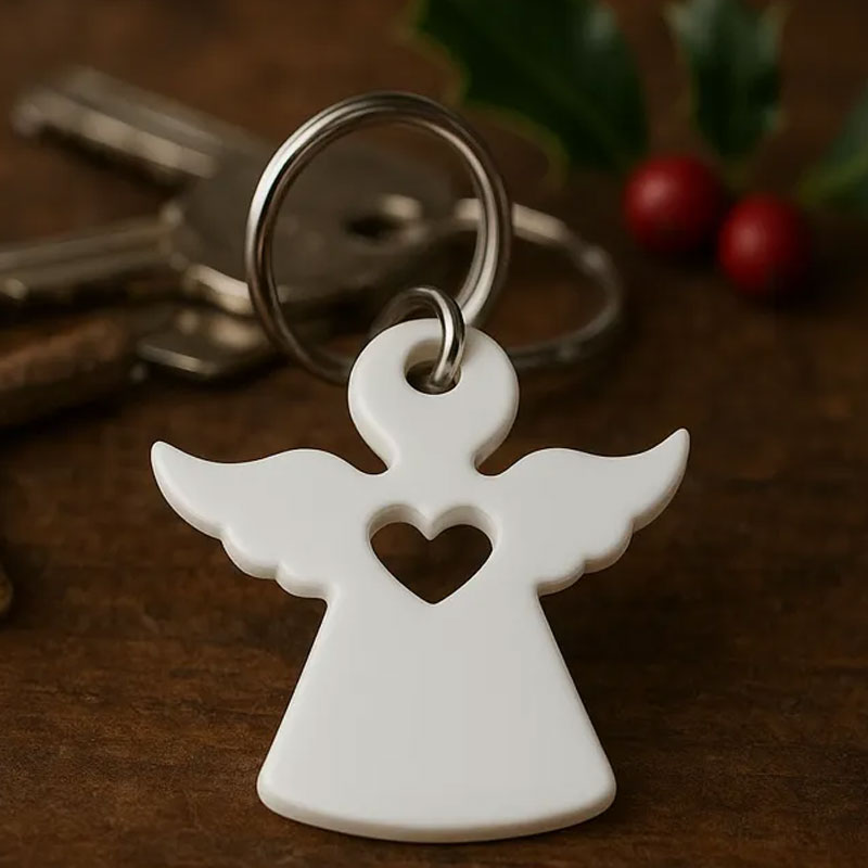 Chaveiro Anjo Coração