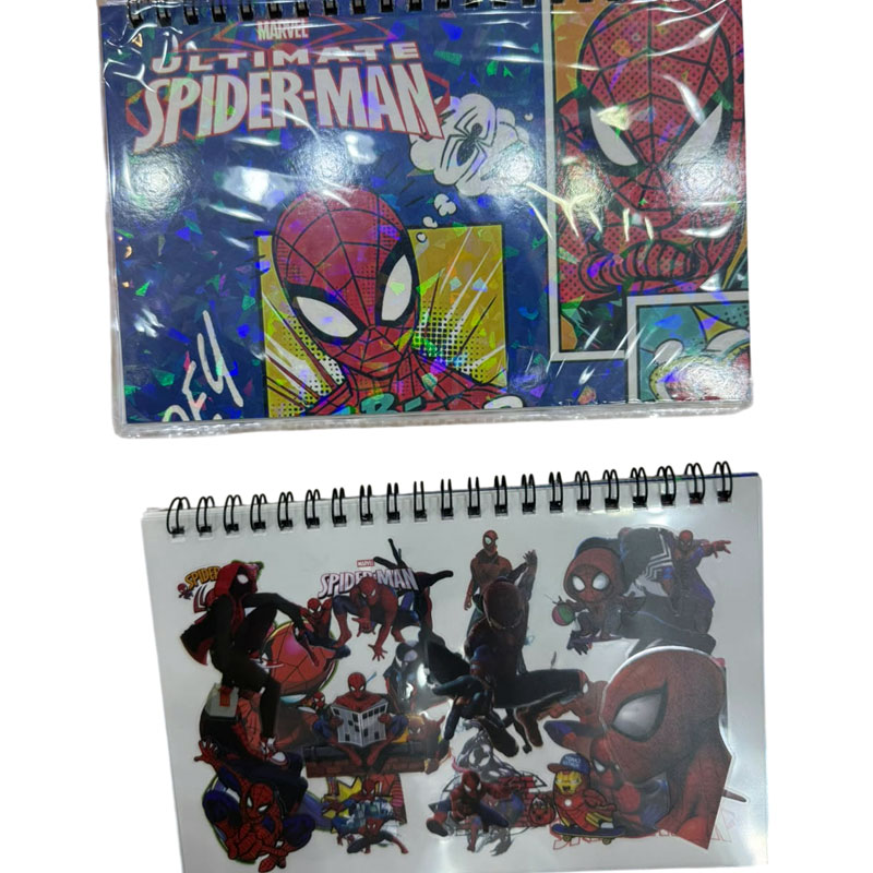 Caderno de Adesivos Homem Aranha (Unidade)