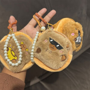 Chaveiro de Pelúcia Porta Moeda Capivara
