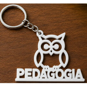 Chaveiro Coruja Pedagogia