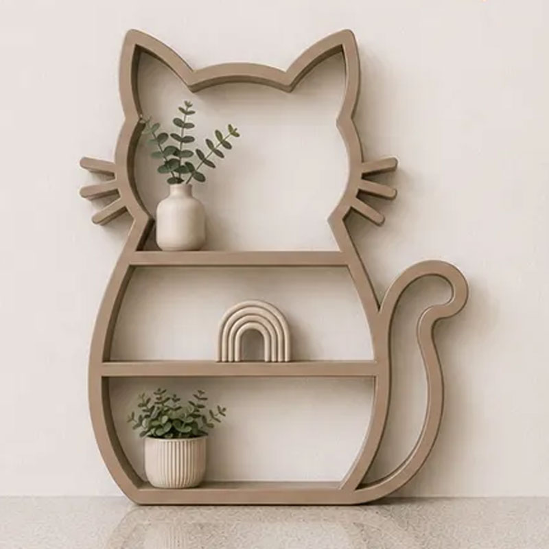 Prateleira de Gato Decorativa