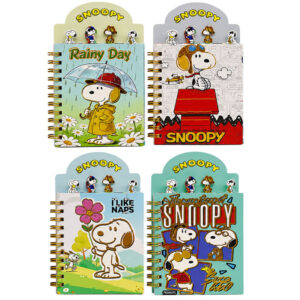 Caderneta Decorada Snoopy