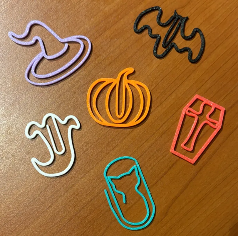 Kit 6 Clips Halloween