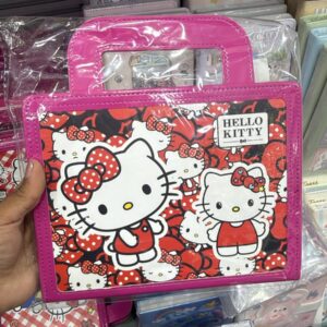 Caderno Bolsa Decorado Hello Kitty
