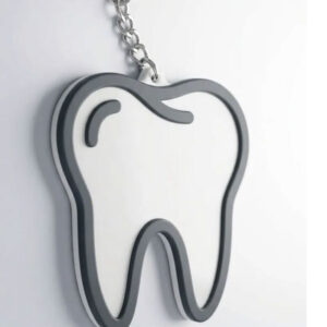 Kit 10 Chaveiros Dentes
