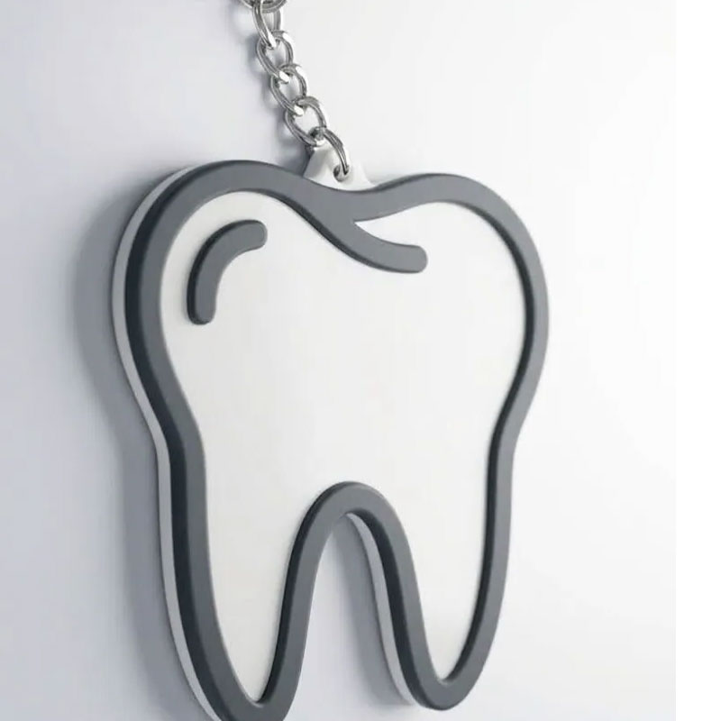 Kit 10 Chaveiros Dentes