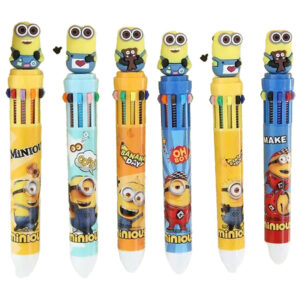 Caneta 10 Cores Minnions (unidade)
