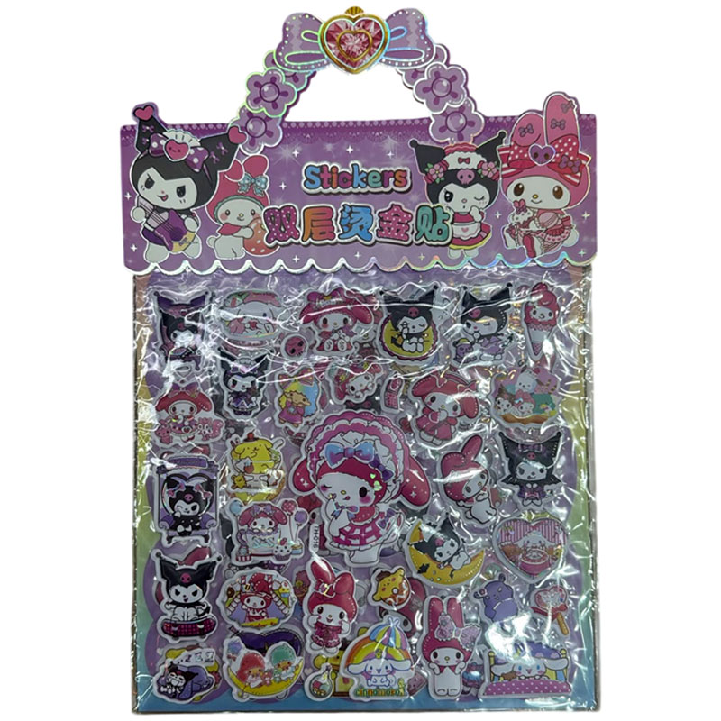 Sacolinha de Adesivos 3D Sanrio (unidade)